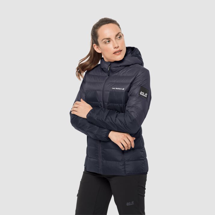 Jack Wolfskin Womens Dna Tundra Down Jacket Navy 709582ECA